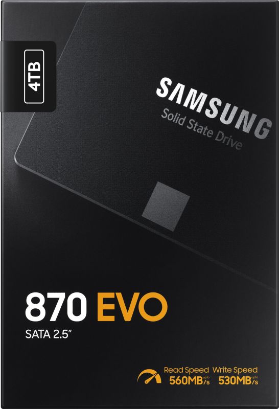 Накопитель SSD Samsung  2.5" 4TB SATA 870EVO