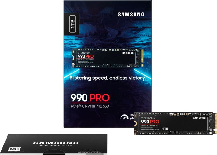 Накопитель SSD Samsung  M.2 1TB PCIe 4.0 990PRO