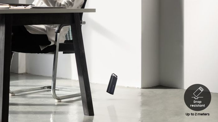 Портативный SSD Samsung 8TB USB 3.2 Gen 1 Type-C T5EVO Shield