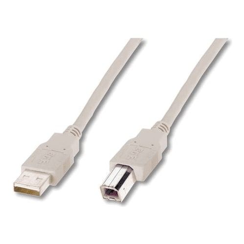 Кабель DIGITUS USB-A > USB-B синхронизации, 1.8м, бежевый