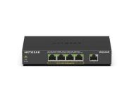 Комутатор NETGEAR GS305P 5xGE (4xPoE), 63Вт, Некерований