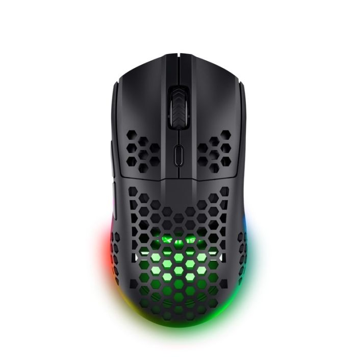 Mouse Trust GXT 929 Helox, WL/USB-A, чорний