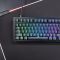HyperX mechanical keyboard Alloy Rise 75key, Red, USB-A, EN/UA, RGB, black
