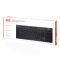 2E Keyboard membrane KS280 120key, WL/BT, EN/UK/RU, silent, black-grey