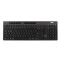2E Keyboard membrane KS280 120key, WL/BT, EN/UK/RU, silent, black-grey