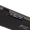 2E Keyboard membrane KS280 120key, WL/BT, EN/UK/RU, silent, black-grey