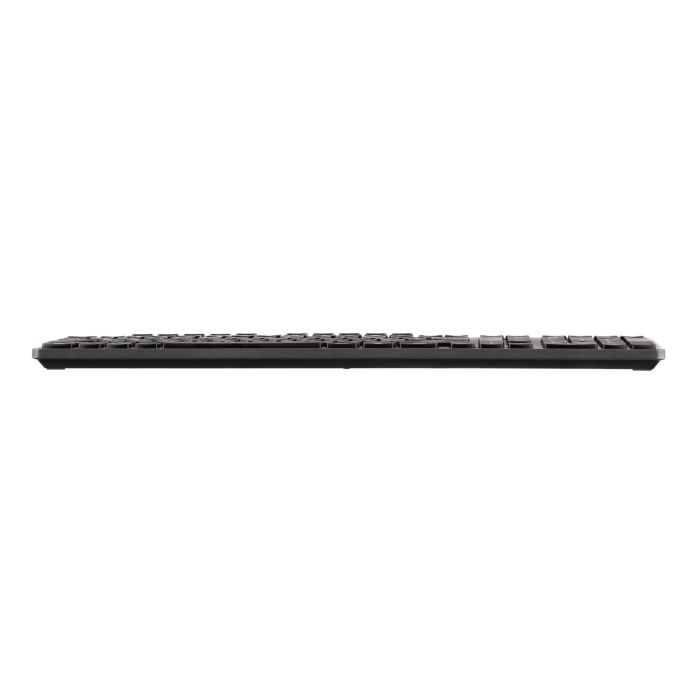 2E Keyboard membrane KS280 120key, WL/BT, EN/UK/RU, silent, black-grey