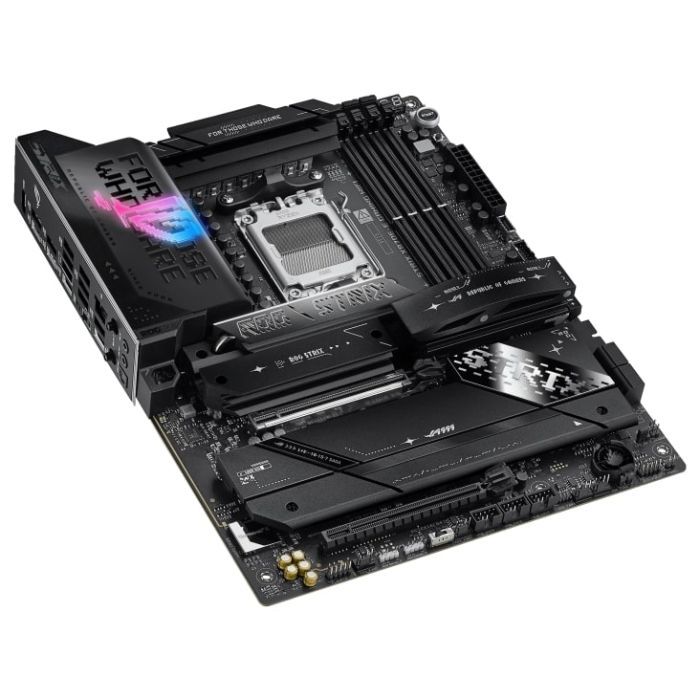Материнcкая плата ASUS ROG STRIX X870E-E GAMING WIFI sAM5 X870E 4xDDR5 M.2 HDMI WiFi BT ATX