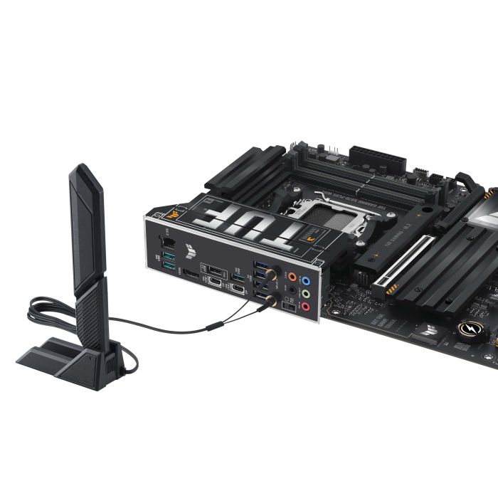 Материнcкая плата ASUS TUF GAMING X870-PLUS WIFI sAM5 X870 4xDDR5 M.2 HDMI WiFi BT ATX