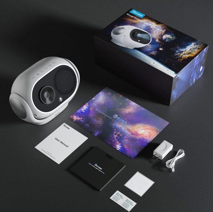 Звездный проектор Govee H6092 Galaxy Star Projector, RGB, WI-FI/Bluetooth, Белый