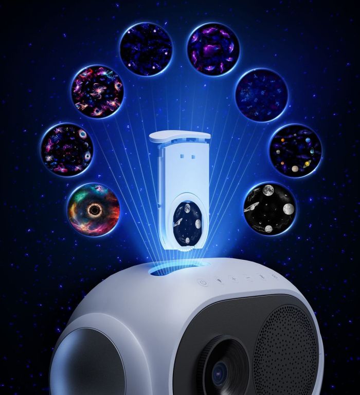 Звездный проектор Govee H6092 Galaxy Star Projector, RGB, WI-FI/Bluetooth, Белый