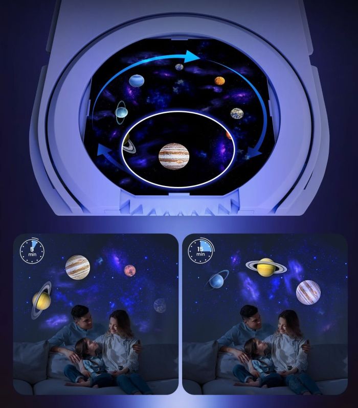 Звездный проектор Govee H6092 Galaxy Star Projector, RGB, WI-FI/Bluetooth, Белый