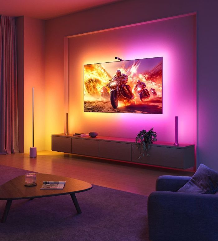 Набор адаптивного подсвечивания Govee H6099 TV Backlight 3 Lite 75-85', RGBIC, WI-FI/Bluetooth, черный