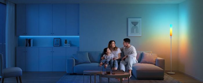 Govee RGBICWW Cylinder Floor Lamp