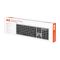 2E Keyboard membrane KS270 109key, WL/BT, EN/UK, grey-black