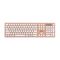 2E Keyboard membrane KS270 109key, WL/BT, EN/UK, pink-white