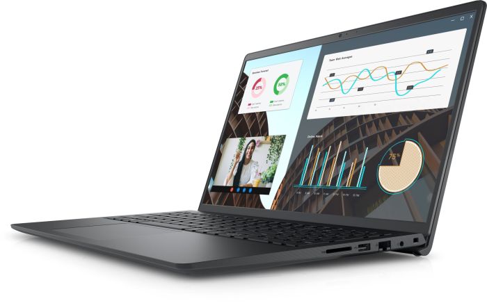 Ноутбук Dell Vostro 3530 15.6" FHD AG, Intel i7-1355U, 16GB, F512GB, UMA, Lin, черный