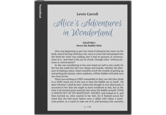 PocketBook e-reader 1042 InkPad Eo, Mist Grey