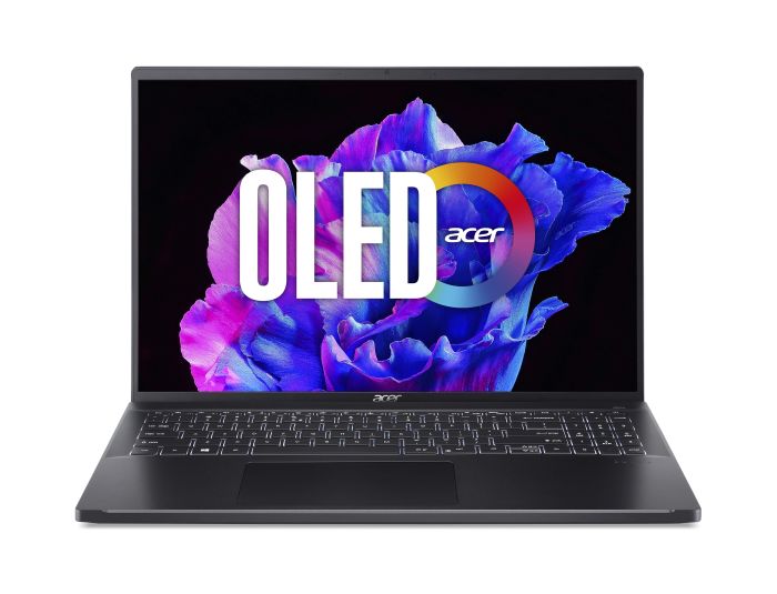 Acer Notebook Swift Go 16 SFG16-71 16" 3.2K OLED, Intel i5-13420H, 16GB, F512GB, UMA, Win11, black