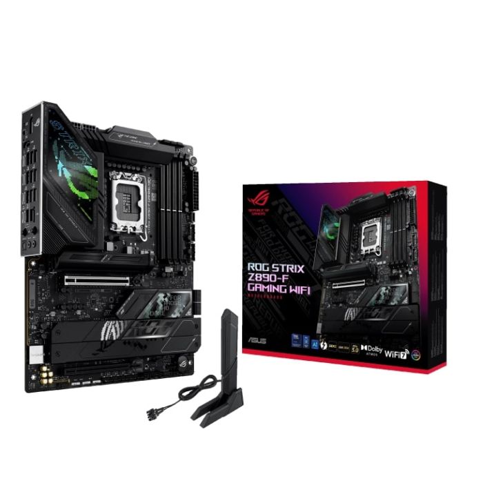 ASUS Motherboard ROG STRIX Z890-F GAMING WIFI s1851 Z890 4xDDR5 M.2 DP HDMI Wi-Fi BT ATX