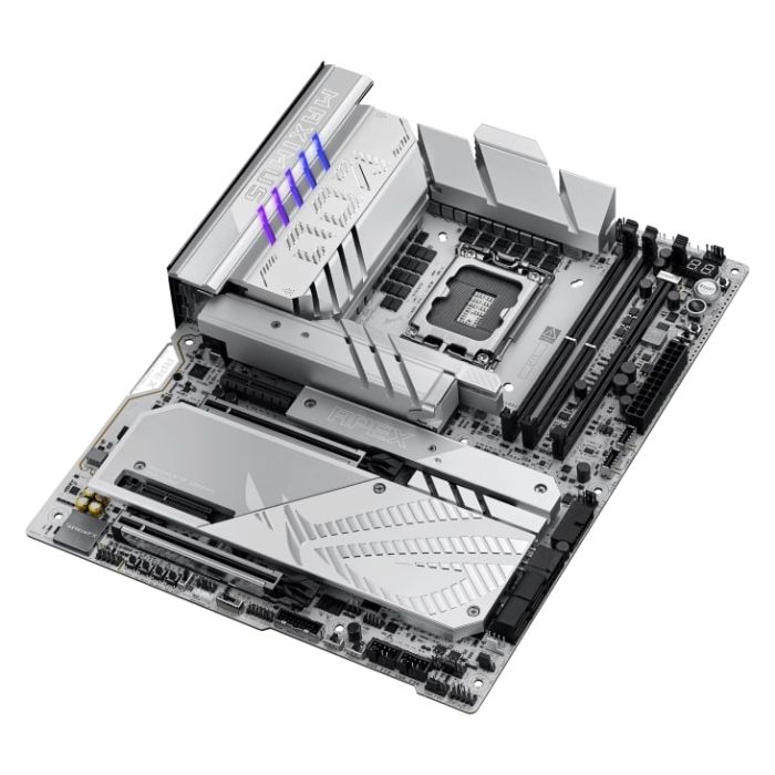 Материнcкая плата ASUS ROG MAXIMUS Z890 APEX s1851 Z890 2xDDR5 M.2 Thunderbolt DP Wi-Fi BT ATX белый
