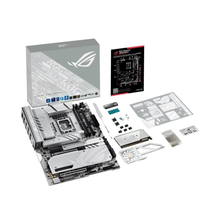 Материнcкая плата ASUS ROG MAXIMUS Z890 APEX s1851 Z890 2xDDR5 M.2 Thunderbolt DP Wi-Fi BT ATX белый