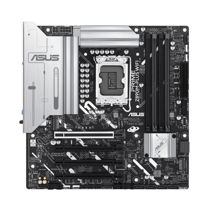 Материнcкая плата ASUS PRIME Z890M-PLUS WIFI s1851 Z890 4xDDR5 M.2 HDMI DP Wi-Fi BT mATX
