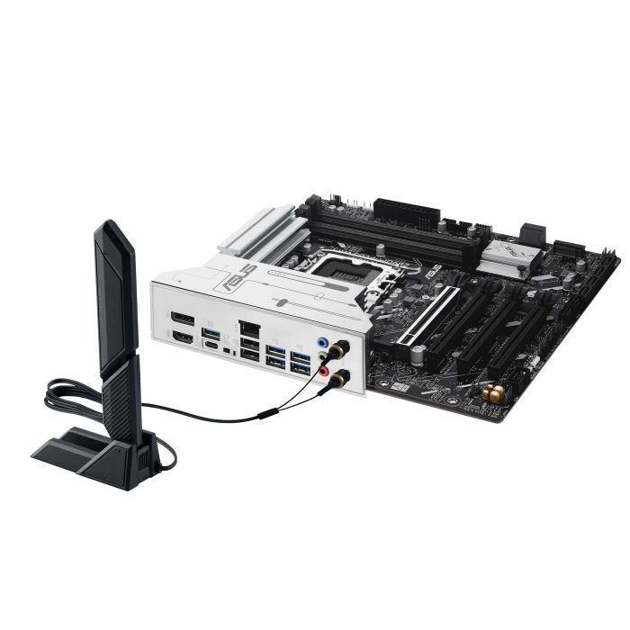 Материнcкая плата ASUS PRIME Z890M-PLUS WIFI s1851 Z890 4xDDR5 M.2 HDMI DP Wi-Fi BT mATX