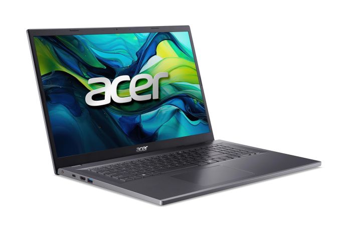 Acer Notebook Aspire 17 A17-51M 17.3" FHD IPS, Intel 7-150U, 16GB, F512GB, UMA, Lin, gray