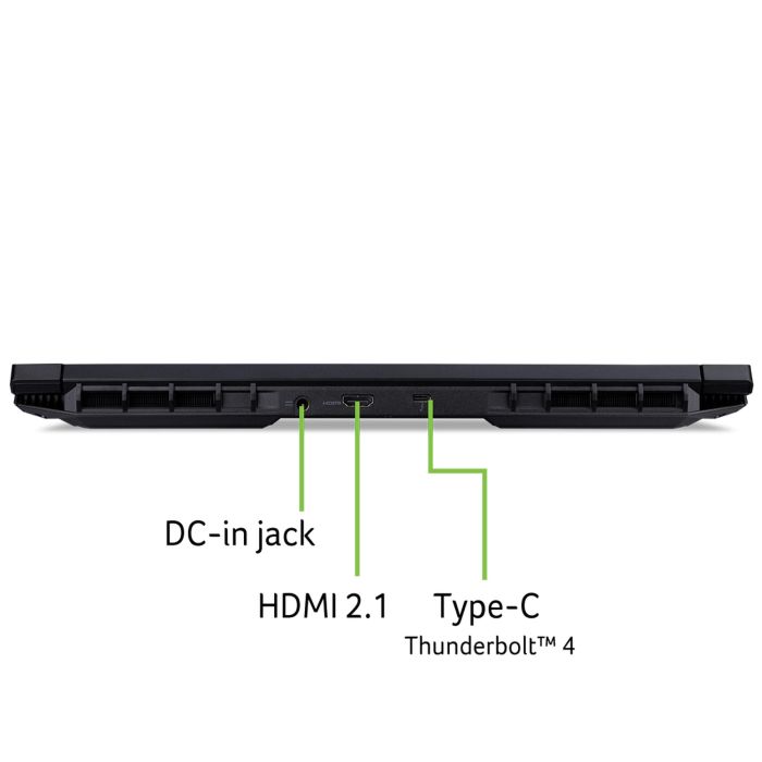 Ноутбук Acer Nitro V 16 ANV16-71 16" WUXGA IPS, Intel i7-14650HX, 16GB, F1TB, NVD4050-6, Lin, черный