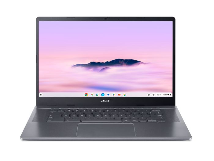 Acer Chromebook Plus CB515-2H 15" FHD IPS, Intel i5-1235U, 16GB, F512GB, UMA, ChromeOS, Steel Gray