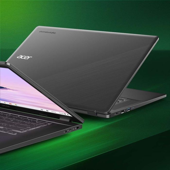 Acer Chromebook Plus CB515-2H 15" FHD IPS, Intel i5-1235U, 16GB, F512GB, UMA, ChromeOS, Steel Gray