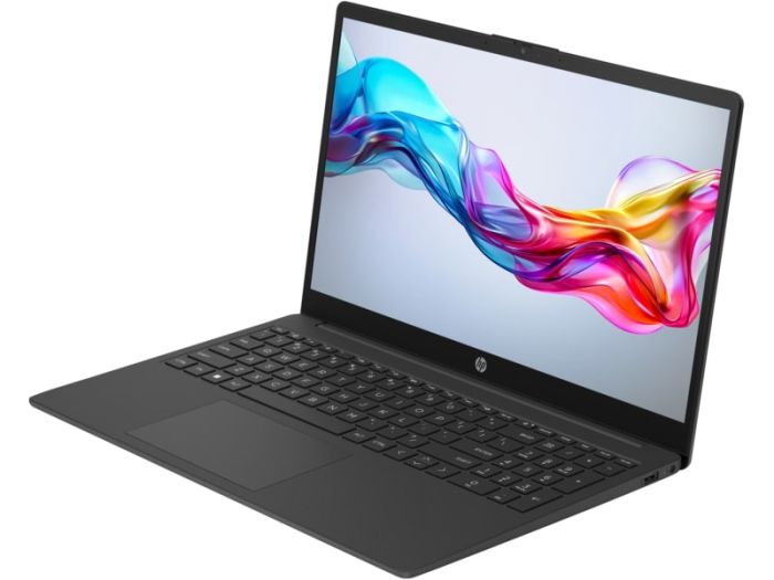 Ноутбук HP 15-fd1077ua 15.6" FHD IPS AG, Intel 7-150U, 16GB, F1024GB, UMA, DOS, чорний
