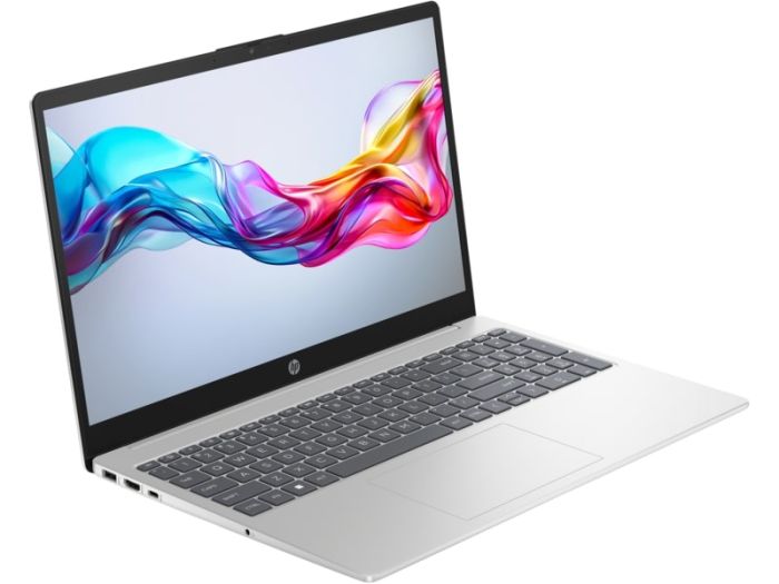 Ноутбук HP 15-fd1065ua 15.6" FHD IPS AG, Intel 3-100U, 16GB, F512GB, UMA, DOS, серебристый