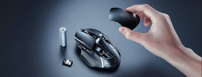 Мышь Razer Basilisk V3 X HyperSpeed, RGB, WL/BT, чёрный