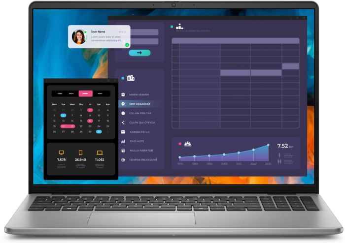 Ноутбук Dell Vostro 5640 16" FHD+ AG, Intel 7 150U, 16GB, F512GB, UMA, Lin, серый