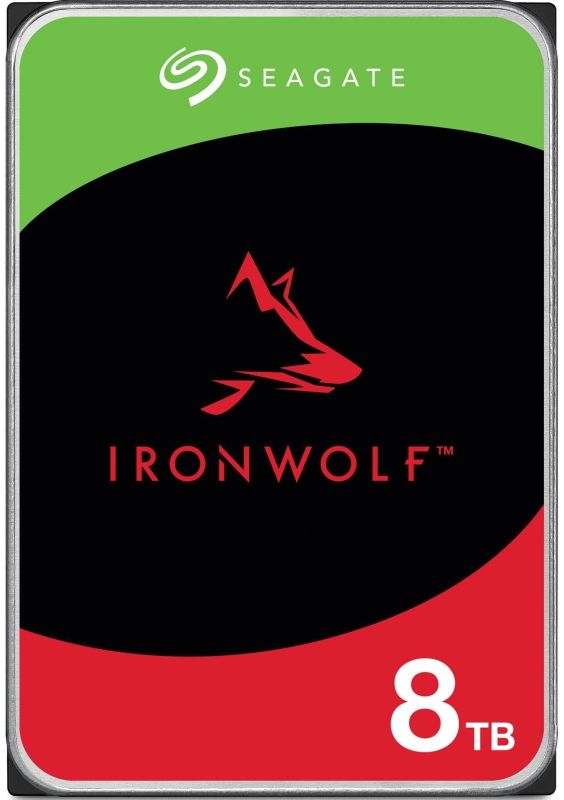 Seagate  8TB 3.5" 7200 256MB SATA IronWolf