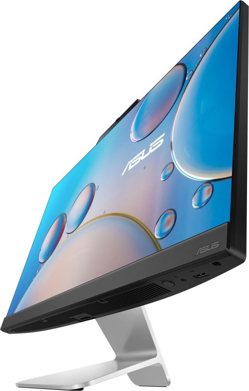 Комп'ютер персональний моноблок ASUS A3402WVAK-BA0040 23.8" FHD AG, Intel 3-100U, 16GB, F512GB, UMA, WiFi, кл+м, 3р, без ОС, чорний