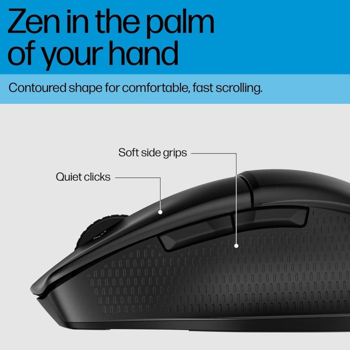 HP Mouse 480 Comfort, BT, black