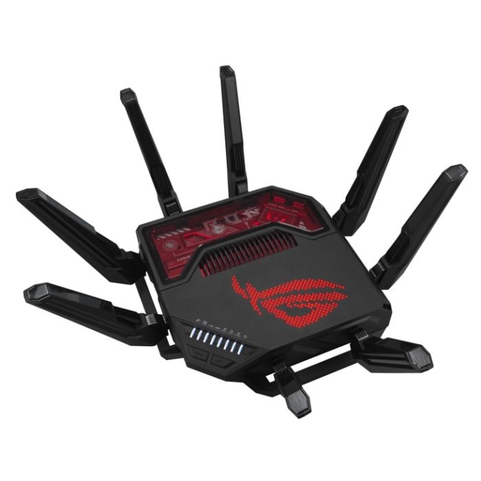 ASUS Router GT-BE19000 BE-19000 1x10GE LAN, 3x2.5GE LAN, 1x10GE WAN/LAN, 1x2.5GE WAN/LAN, 1xUSB3.2, 1xUSB2.0, MESH