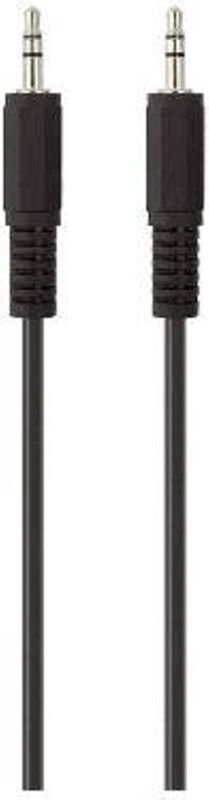 Кабель jack 3.5 > jack 3.5 (M/M) Belkin 1м, чорний