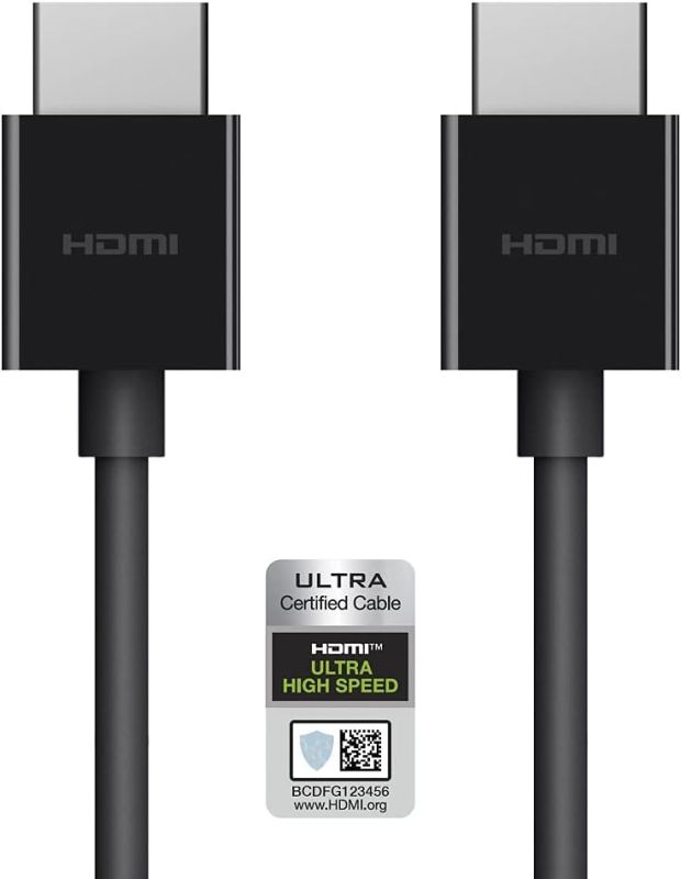 Belkin Cable HDMI (M/M) 2m, 2.1, High Speed Ethernet, black
