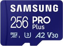 Карта пам'яті Samsung microSDXC 256GB C10 UHS-I R180/W130MB/s PRO Plus + SD