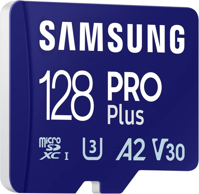 Карта пам'яті Samsung microSD  128GB C10 UHS-I R180MB/s PRO Plus