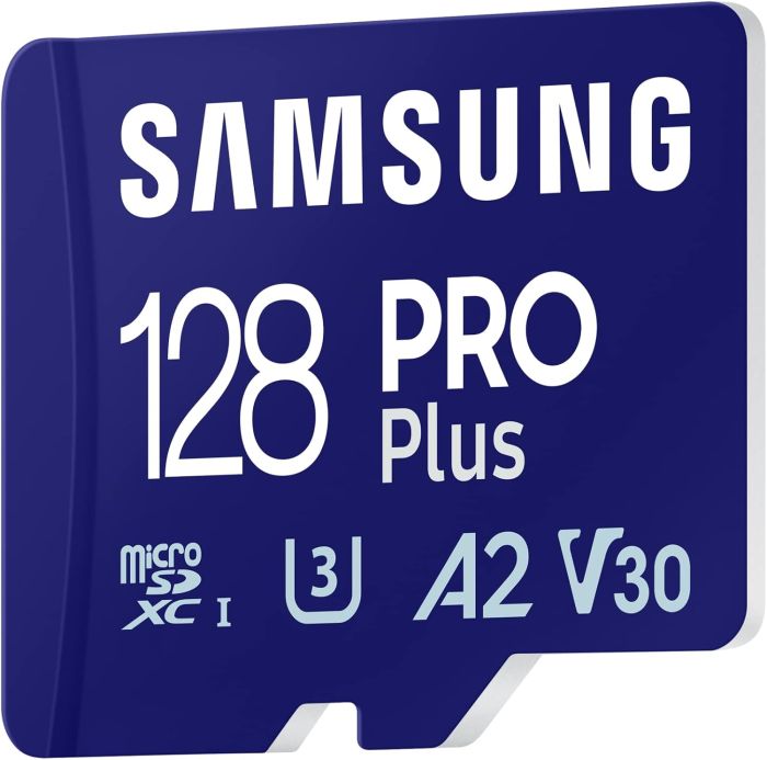Карта пам'яті Samsung microSD  128GB C10 UHS-I R180MB/s PRO Plus