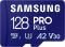 Карта пам'яті Samsung microSD  128GB C10 UHS-I R180MB/s PRO Plus