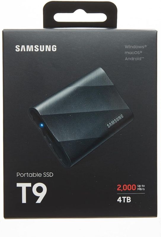 Портативный SSD Samsung  4TB USB 3.2 Gen 2 Type-C T9