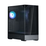 Корпус Zalman P40 Prism без БЖ, 2xUSB3.0, 1xUSBType-C, 1x120мм ARGB, VGA 420мм, LCS ready, TG 3x Panels, ATX, чорний