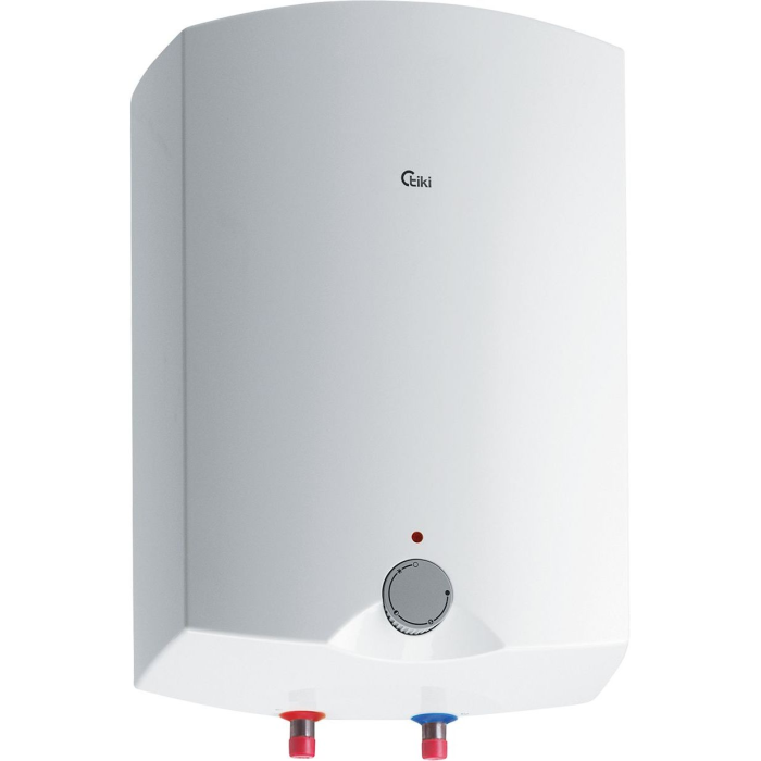 Electric water heater TIKI compact GT, 15L, 2kW, mounting above the sink, mechanical control, A, white, 700188