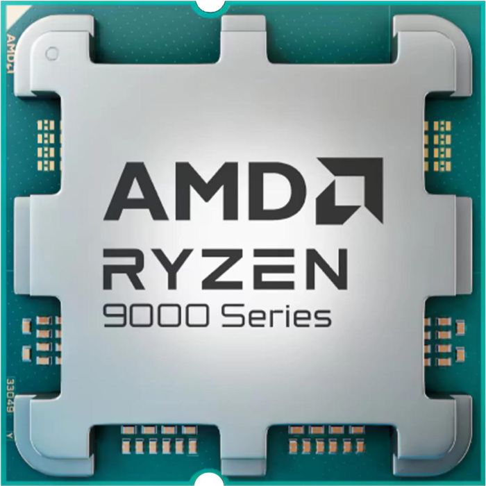 AMD CPU Ryzen 5 9600X 6C/12T 3.9/5.4GHz Boost 32Mb Radeon Graphics AM5 65W w/o cooler TRAY
